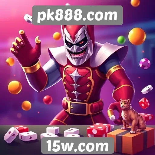Opcões de jogos disponíveis no pk888.com